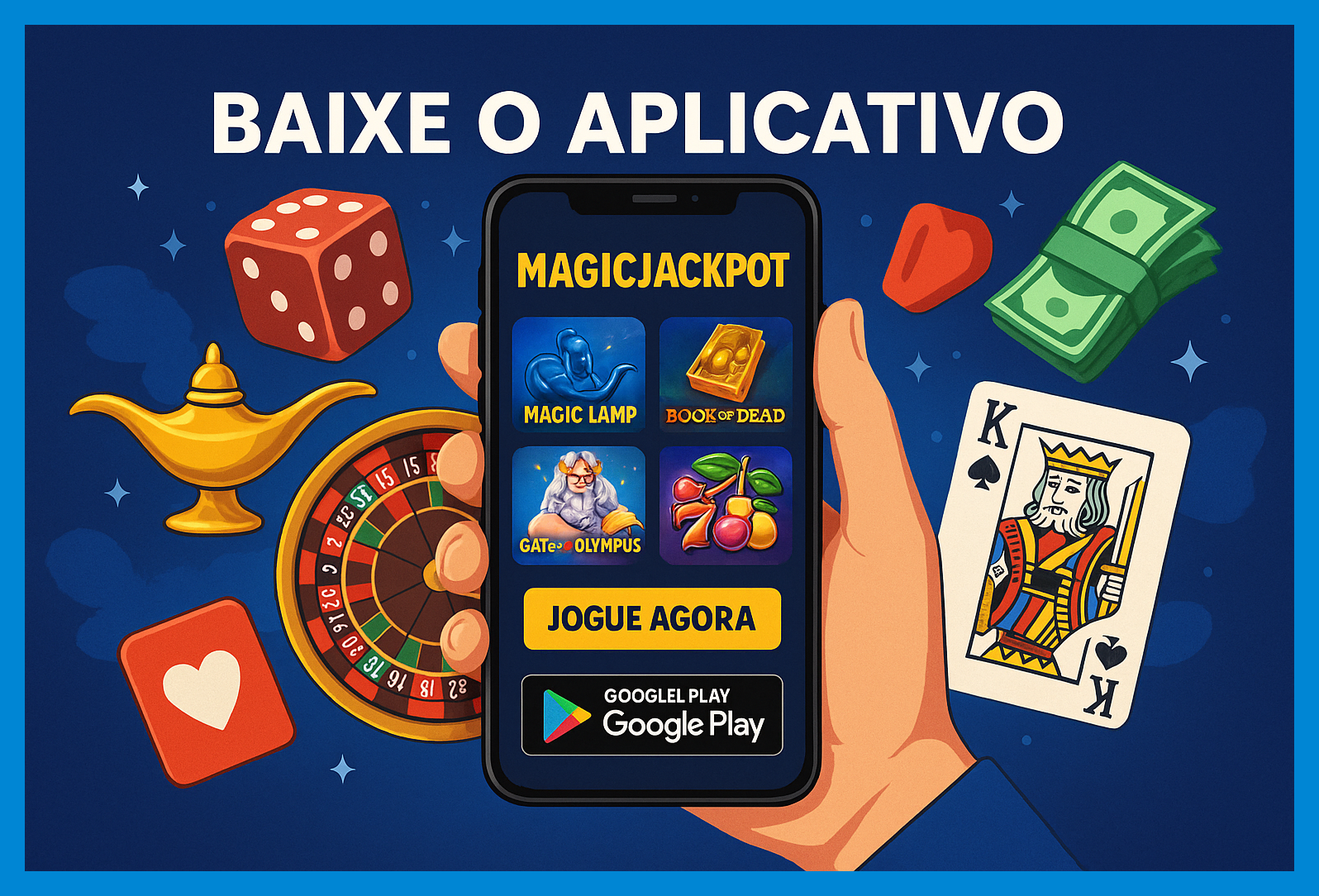 Baixar o MAGICJACKPOT Cassino App