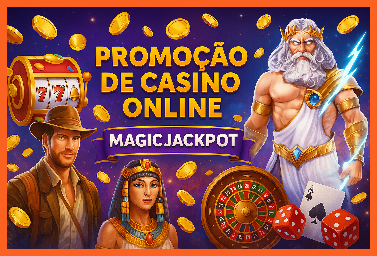 O bônus promocional MAGICJACKPOT é uma ótima maneira de começar sua aventura