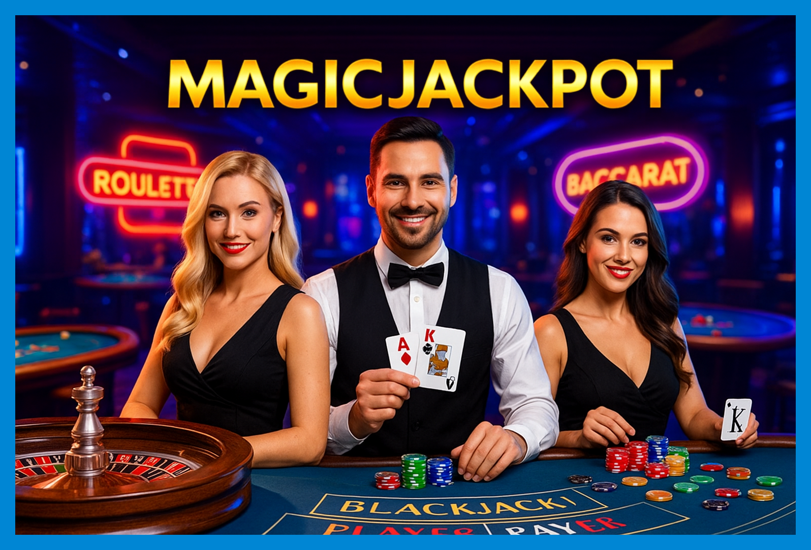 O MAGICJACKPOT Live Casino lança promoções regularmente