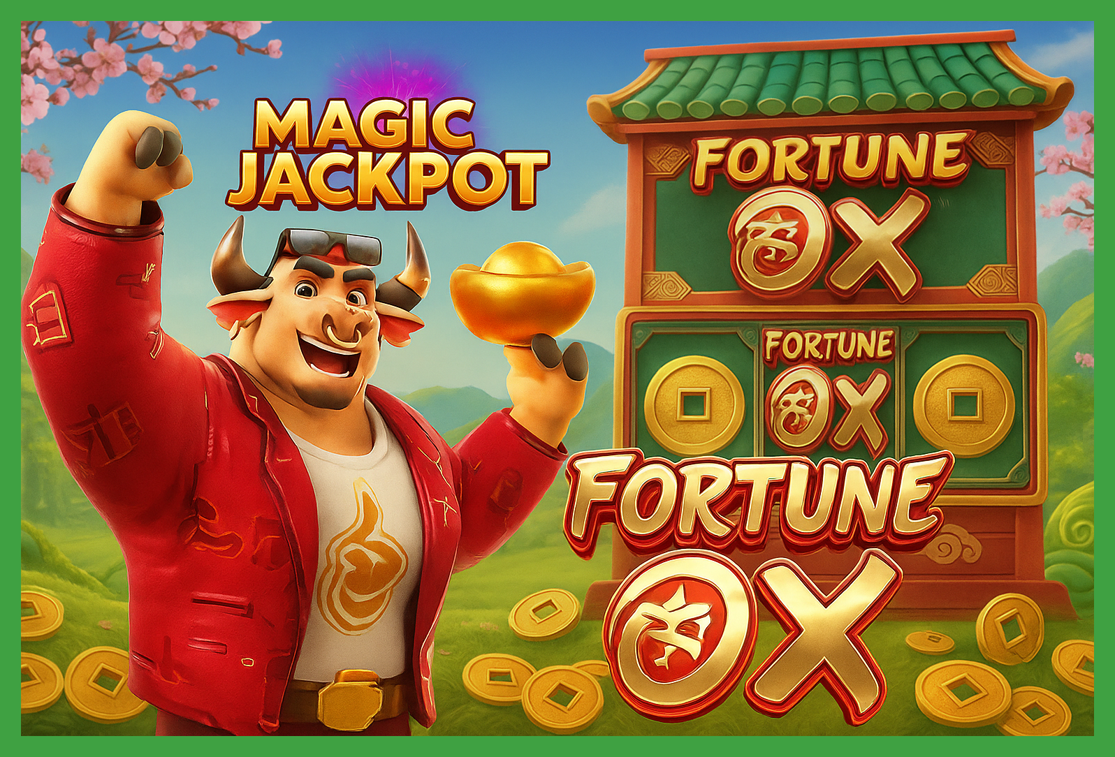 Fortune Ox no MAGICJACKPOT - Aposte Agora e Reivindique Seus Ganhos