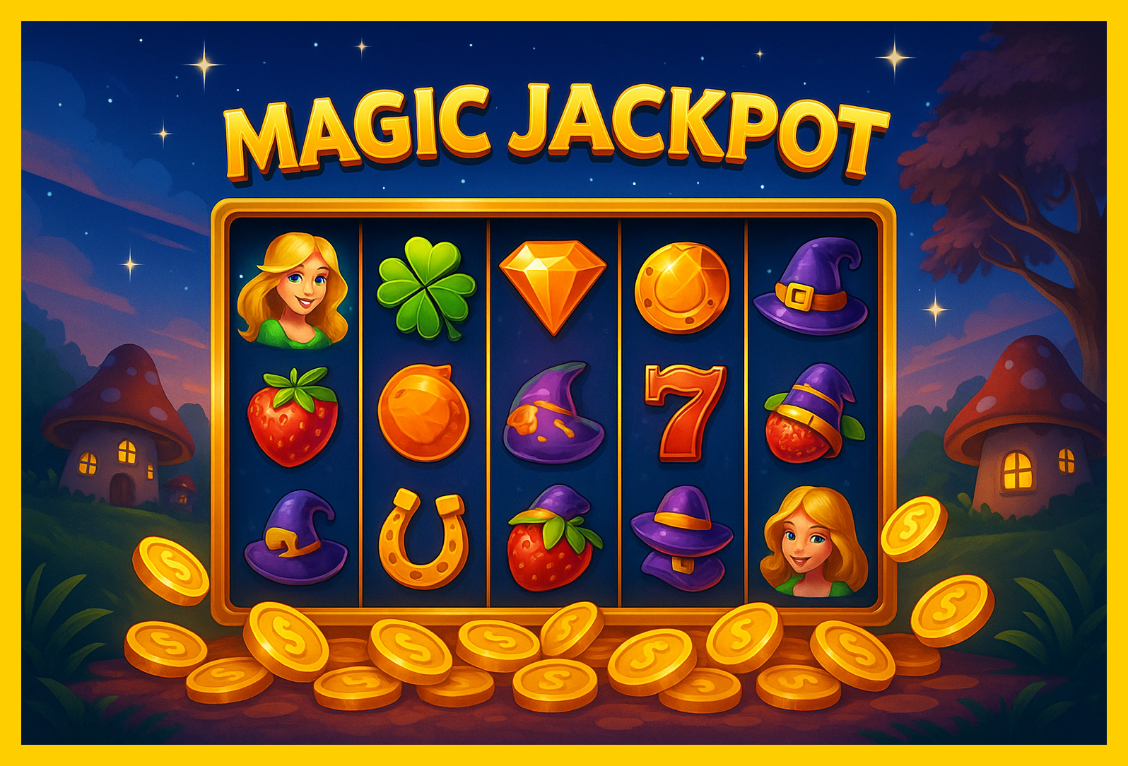 Jogos de Slot no Casino Online MAGICJACKPOT